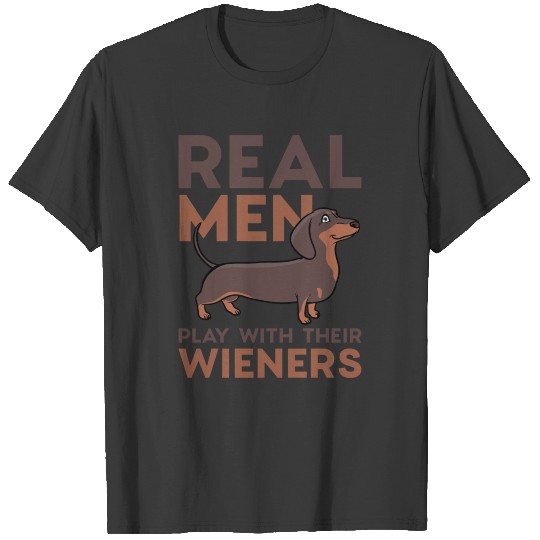 Real Men Wieners T-shirt