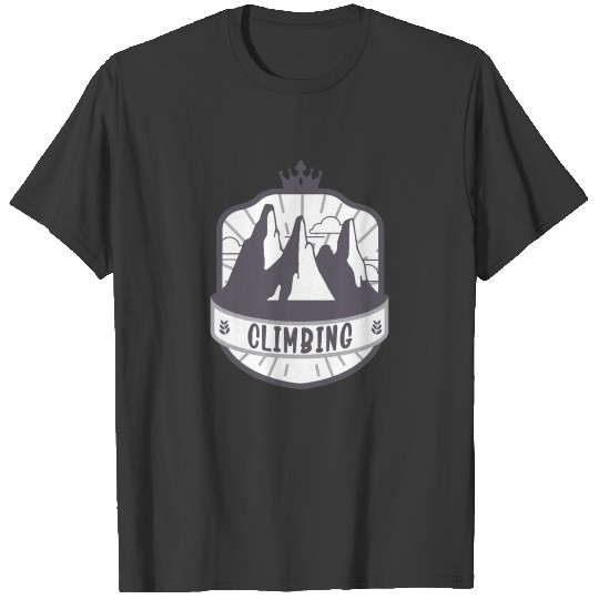 Discover (klettern_free_climbing_berge_14) T-shirt