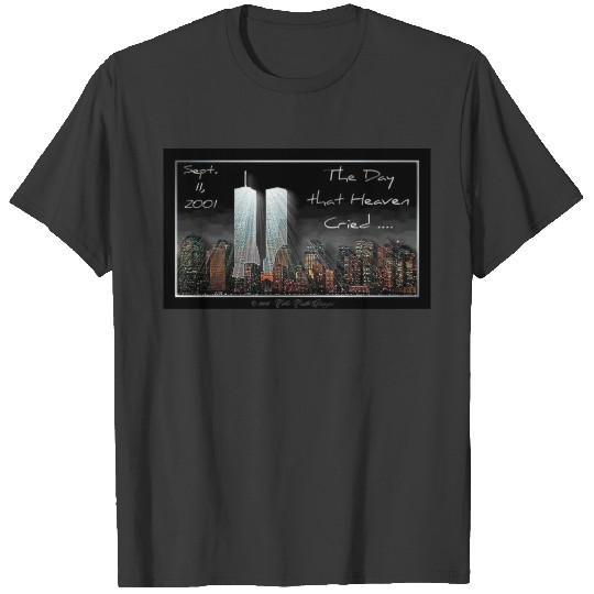 9/11 Never Forget Tribute T-shirt