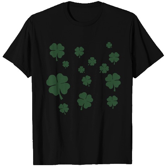 All over four leaf clover T-shirt