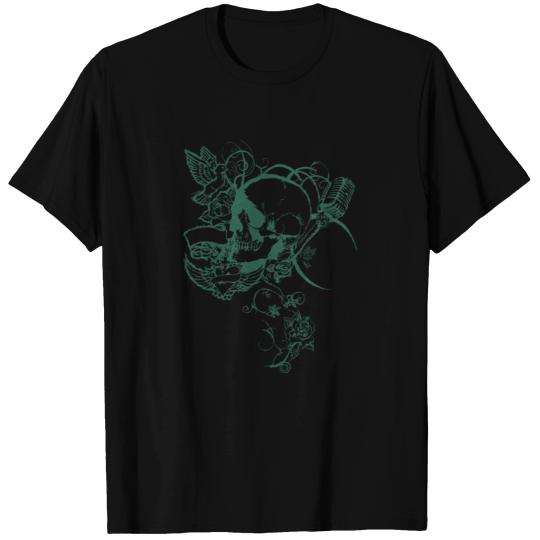 skull rose tattoo [charcoal edition] T-shirt
