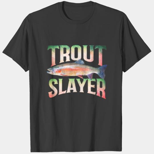 Trout Slayer Trout Fishing T-shirt
