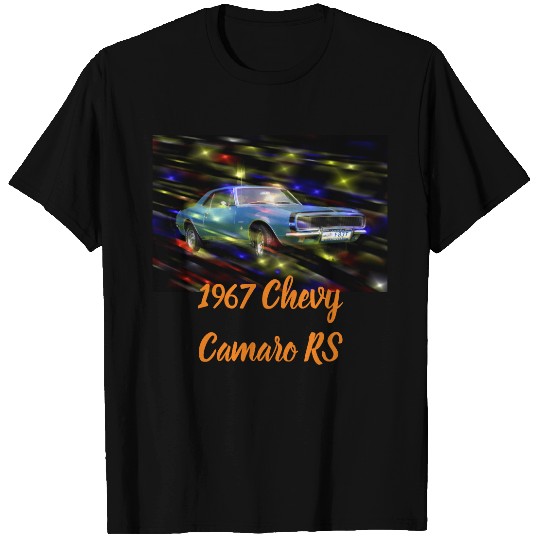 1967 Chevy Camaro RS Men's Basic Dark T-shirt