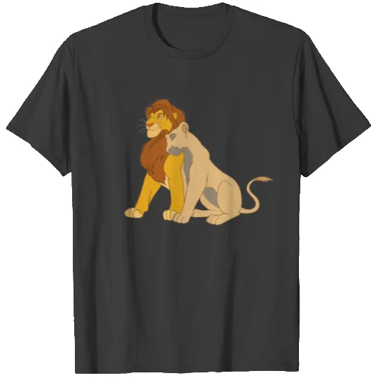 Lion King's Adult Simba and Nala Disney T-shirt