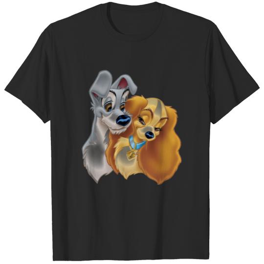 Classic Lady and the Tramp Snuggling Disney T-shirt