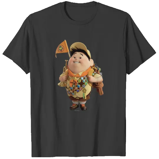 Russell smiling - the Disney Pixar UP Movie 2 T-shirt
