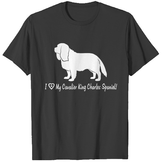 I Love My Cavalier King Charles Spaniel! T-shirt