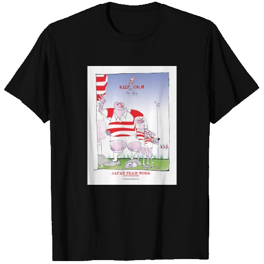 japan rugby teamwork T-shirt