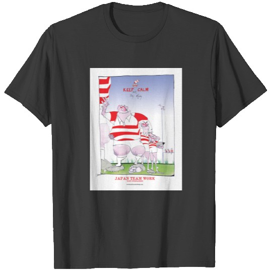 japan rugby teamwork T-shirt
