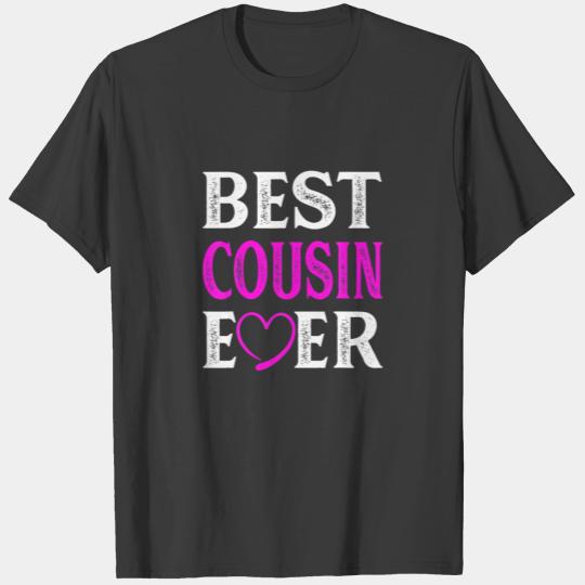 Funny Best Cousin Ever Matching Family Valentines T-shirt
