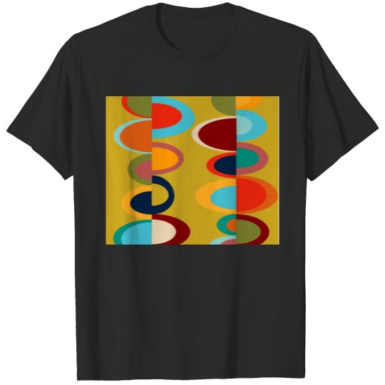 Discover Retro Ovals T-shirt