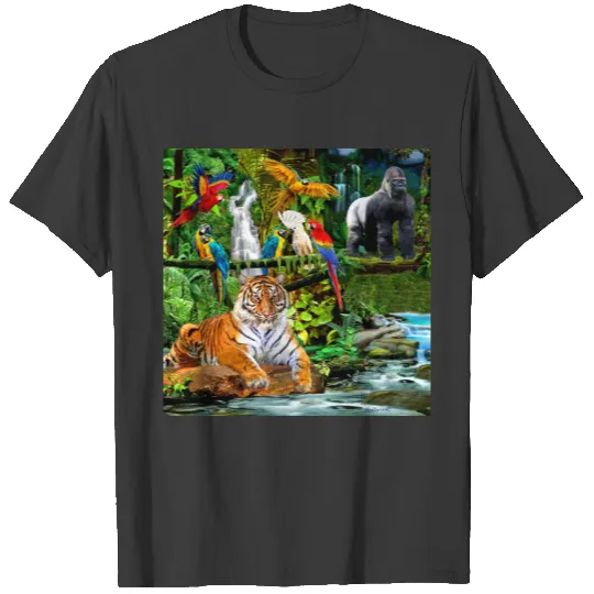 RAIN FOREST WILDLIFE T-shirt