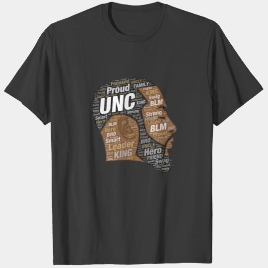 African American / Black Uncle Unc Nick T-shirt