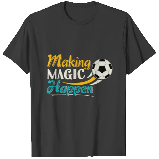 Soccer Making Magic Happen Sleeveless T-shirt