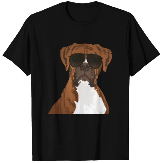 Cool Boxer Dog for Dog Lovers T-shirt