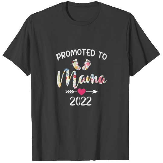 Discover Promoted To Mama 2022 Soon To Be Mom 2022 New Moth T-shirt