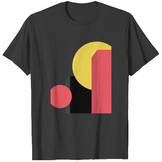 Abstract, colorful, modern, simple, vibrant design sleeveless T-shirt