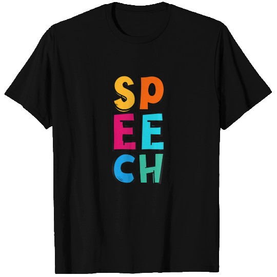 Cute Speech Language Pathologist Speech Therapy SL T-shirt