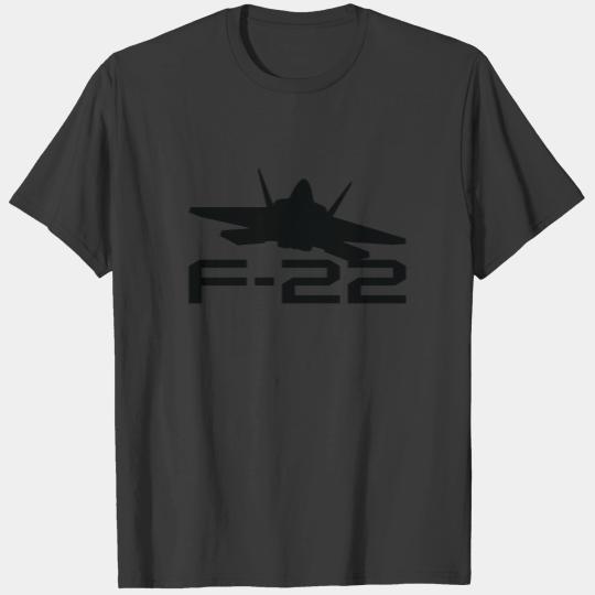 Minimalistic F-22 Raptor T-shirt
