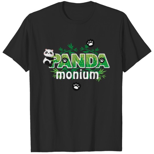 Discover Panda Monium Birthday T-shirt