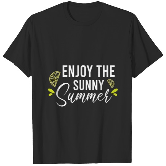 Discover Enjoy The Sunny Summer T-shirt