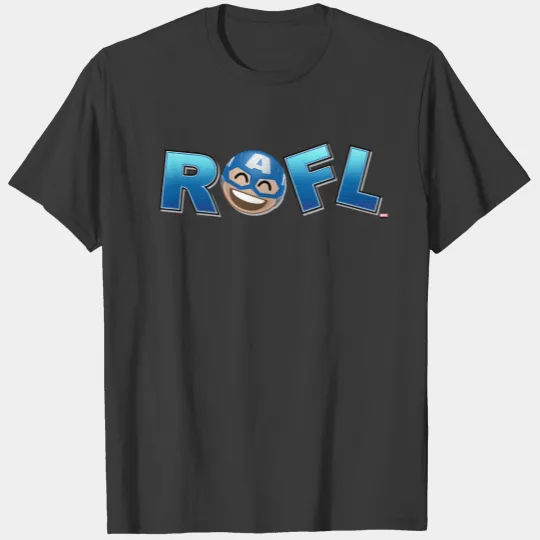 ROFL Captain America Emoji T-shirt