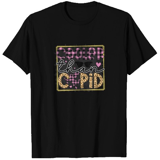 Coooler Than Cupid Plaid Leopad T-shirt