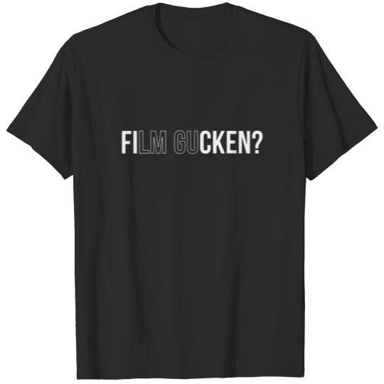 Discover Film Watching? FI LM Gucken Streaming Lovers Flirt T-shirt