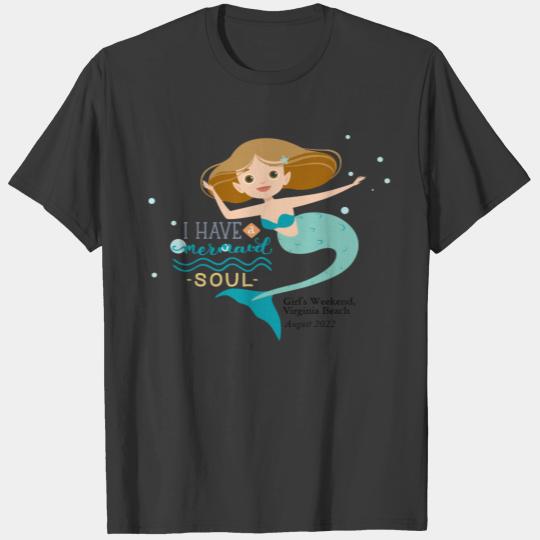 Mermaid Girls Weekend at the Beach T-shirt