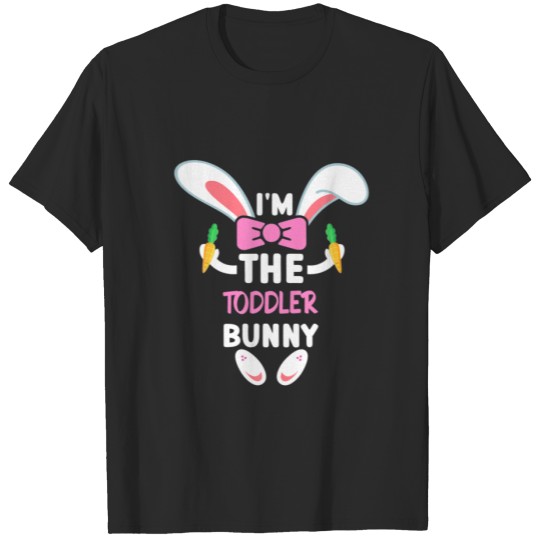 Discover I'm The TODDLER Bunny Matching Family Easter Party T-shirt