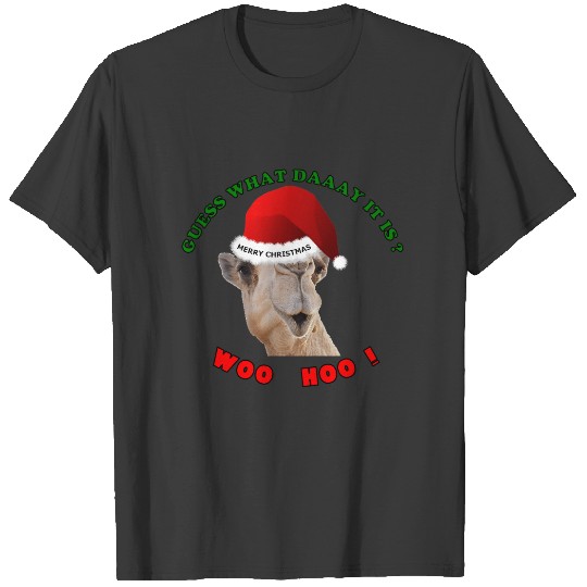 hump day camel merry christmas T-shirt