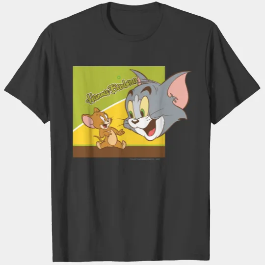 Tom and Jerry Hanna Barbera Logo T-shirt