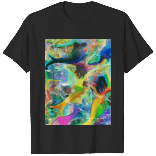 Discover "The Sirens" Digital Art T-shirt