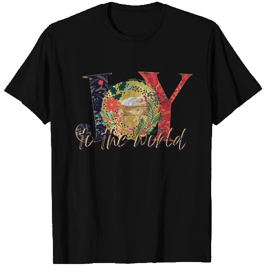 Joy To The World  Nativity T-shirt