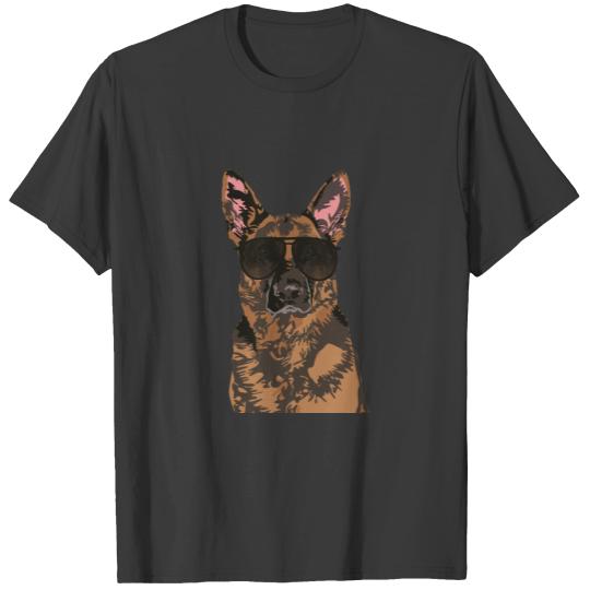Cool German Shepherd for German Shepherd Lovers T-shirt