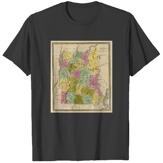 Vermont And New Hampshire T-shirt