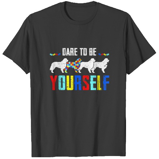Discover Autistic | Dare To Be Different Bernese Mountain T-shirt