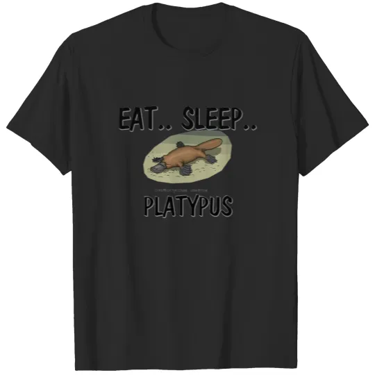 Discover Eat Sleep PLATYPUS T-shirt