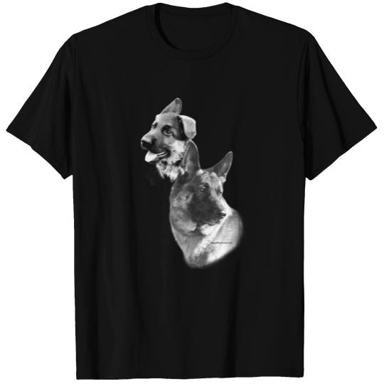 German Shepherd Charcoal 2 T-shirt
