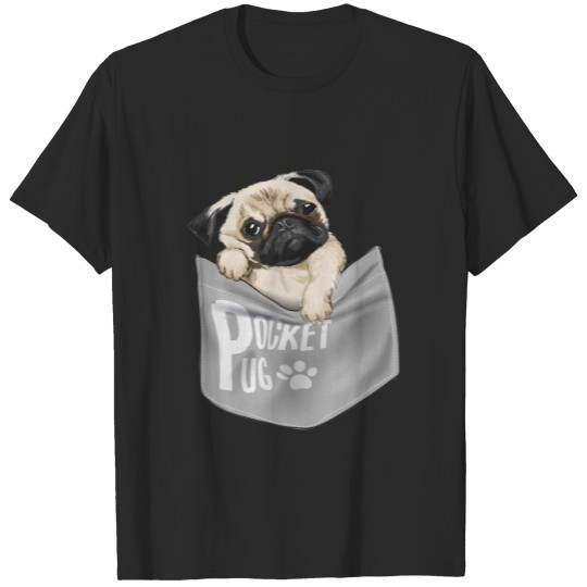 Discover Pug Apparel For Dog Mom Dad Gift Idea Funny Cute P T-shirt