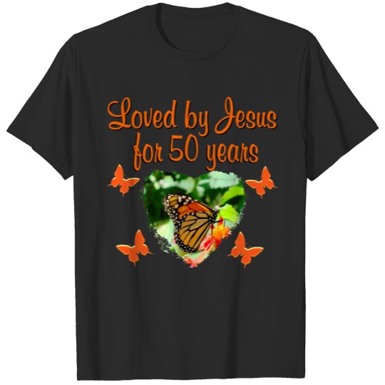 BEAUTIFUL BUTTERFLY 50TH BIRTHDAY DESIGN T-shirt
