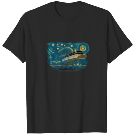 Discover Retro Vintage Style Monorail T-shirt