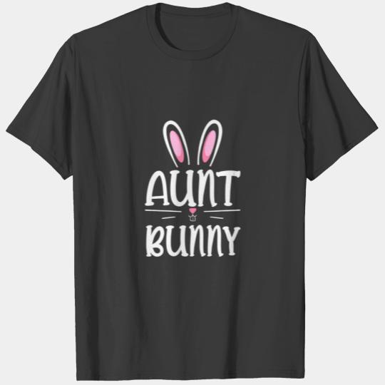 Discover I'm The Aunt Bunny Women Cute Matching Family East T-shirt