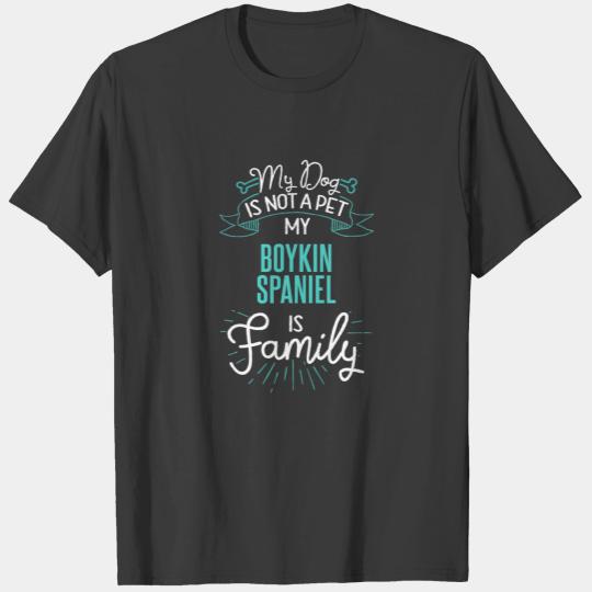 Cute Boykin Spaniel Family Dog Gift For Women T-shirt