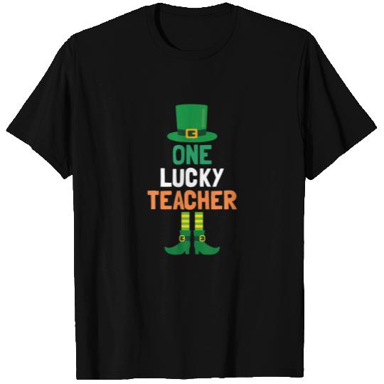 One Lucky Teacher | St Patricks Day Teaching T-shirt