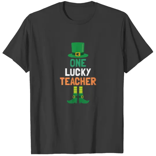 One Lucky Teacher | St Patricks Day Teaching T-shirt