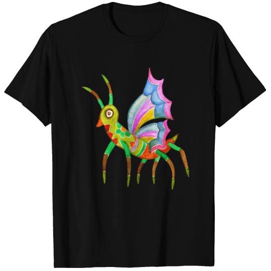 Butterfly cricket alebrije T-shirt