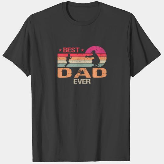 Vintage Best Dad Ever Funny Father's Day T-shirt