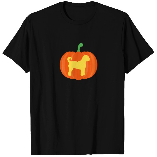 Doodle Dog Jack-O-Lantern Halloween T-shirt