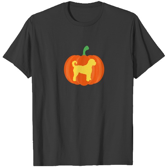Doodle Dog Jack-O-Lantern Halloween T-shirt